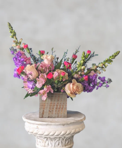 Spring Embrace Cube Arrangement