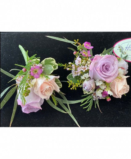 Spring Fling Corsage & Boutinierre set Prom Flowers