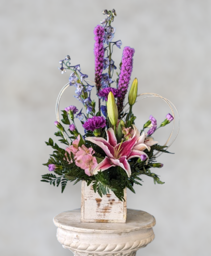 Spring Fling Cube Arrangement