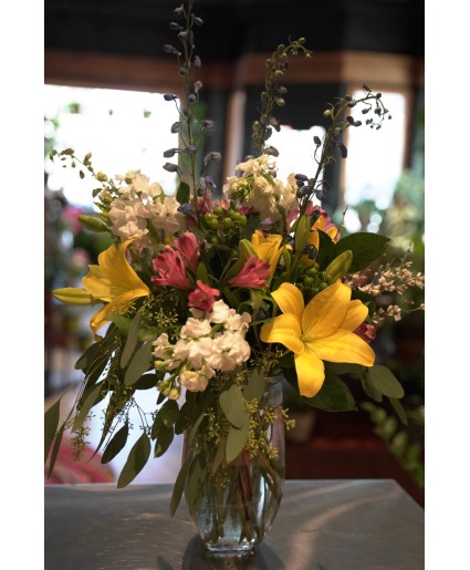 Spring Fragrance  Locally Grown Lilies 