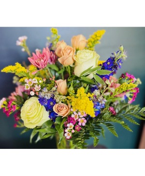 Spring Fresh Springy fresh flower arrangement 
