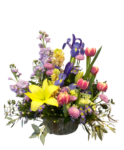 Spring Garden Flower Arrangement