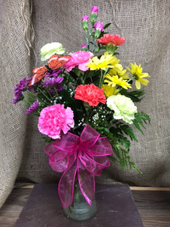 Spring garden Fresh flowers