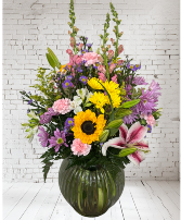 Spring In Bloom Bouquet FHF-S791 Fresh Flower Arrangement (Local Delivery Area Only)