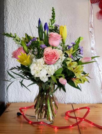 Spring into Love Mixed cut spring flowers