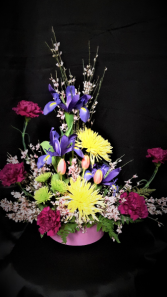 Spring is just around the corner mixed spring arrangement