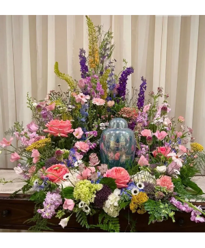 Spring Mix  Spring wreath Urn 