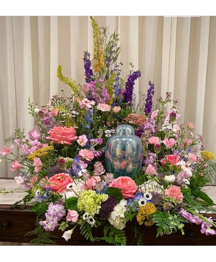 Spring Mix  Spring wreath Urn 