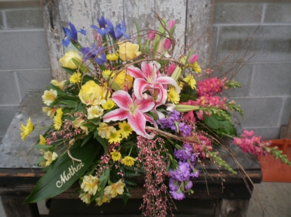 Spring Remembrance  Casket Spray
