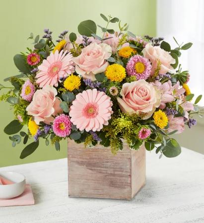 Spring Sentiment Bouquet assorted flowers