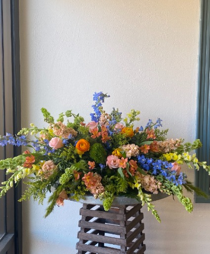 Spring Serenade Casket Spray