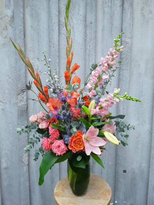 Abundant Sky Fresh Flower Arrangement 