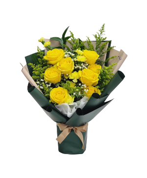 Spring spirit  Yellow roses