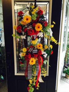 spring summer all year round wreath 