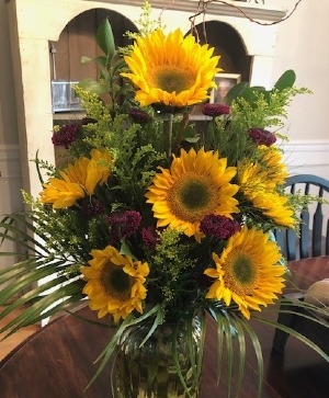 Spring Sunflowers  Arrangement