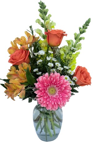 SPRING SUNSHINE VASE ARRANGEMENT