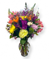 Spring Valley Mixed Arrangement  Vase Mixed Arrangement 