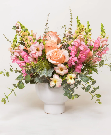 Spring's Arrival  Modern Romantic Arrangement