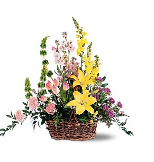 Springtime Basket Arrangement