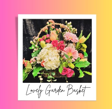Lovely Garden Basket  in Brentwood, TN | BRENTWOOD FLOWER SHOPPE
