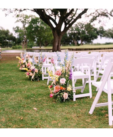 Blossoming Aisles  in Eunice, LA | PETALS & POTS, LLC