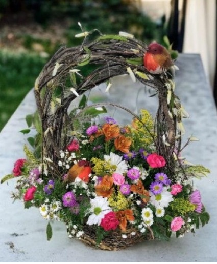 Springtime Fun Bouquet FHS-SB422 Fresh Flower Arrangement (Local Delivery Area Only)