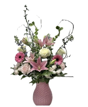 Springtime Garden Flower Arrangement