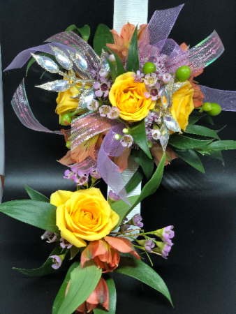 Springtime Yellow Wrist Corsage Powell Florist Exclusive