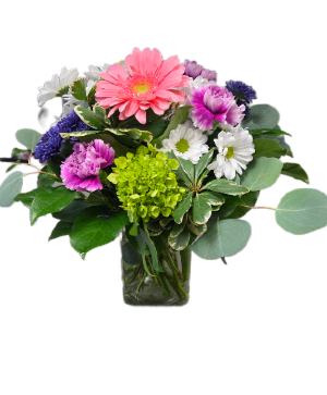 Springtime colours Fresh arrangement