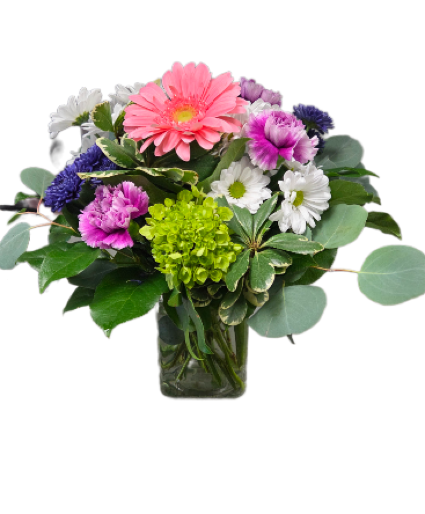 Springtime colours Fresh arrangement