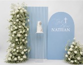 Square ripple and Round Panel Backdrop  
