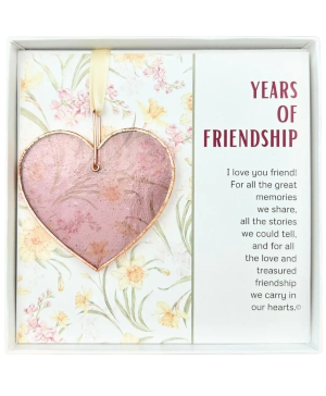 Stained Glass Heart-Friend 