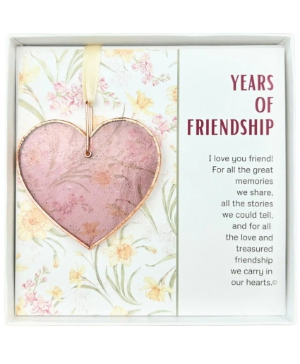 Stained Glass Heart-Friend 