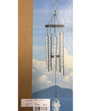 Stainglass “Tears could build a stairway ” Chimes