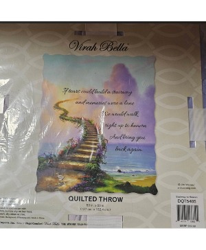 Stairway To Heaven Quilted Throw