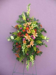Stand 1 Standing sprays in New Orleans, LA | HARKINS THE FLORIST