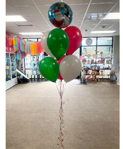 Standard Christmas Balloon Bouquet  Balloon Bouquet 