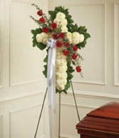 Standing Cross Funeral Flowers