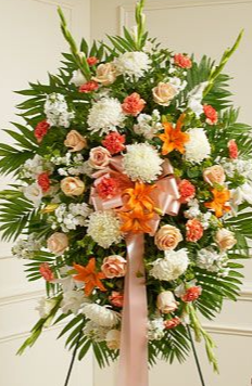 standing mix color funeral