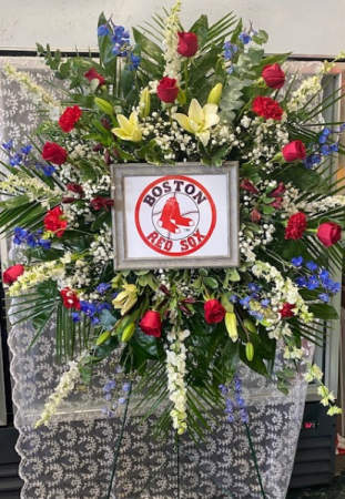 Standing Sports Memorial Funeral Sports Fan