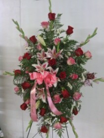 Lovely Pinks Standing Spray