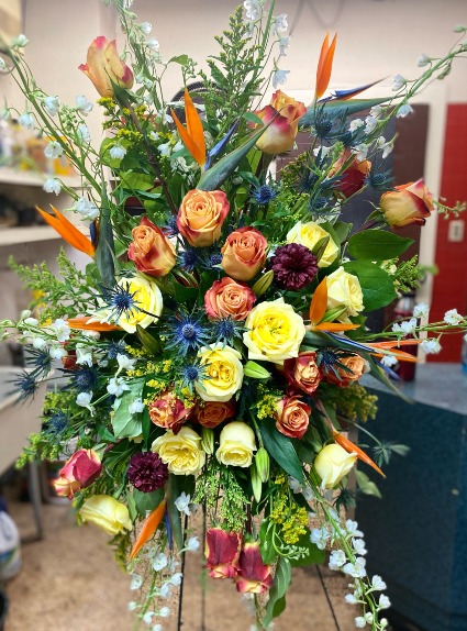 Standing Spray  Arrangement 