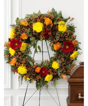 Standing Spray by Designers#036 Funeral arrangement