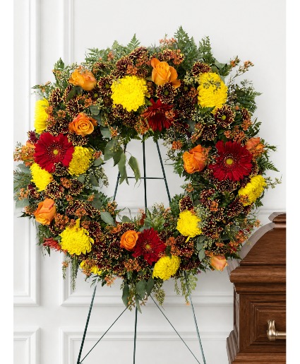 Standing Spray by Designers#036 Funeral arrangement