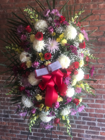 Standing spray Funeral