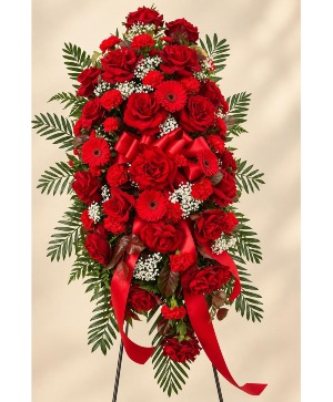 STANDING SPRAY  FUNERAL