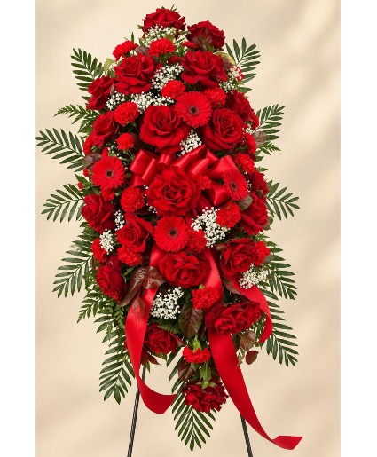 STANDING SPRAY  FUNERAL
