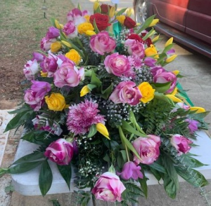 Royal Casket Spray Arrangement 