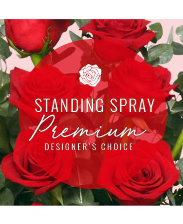 Standing Spray Premium Designer's Choice in San Juan, PR | ELIKONIA FLOWERS