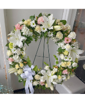 22" Wreath - Pastels  